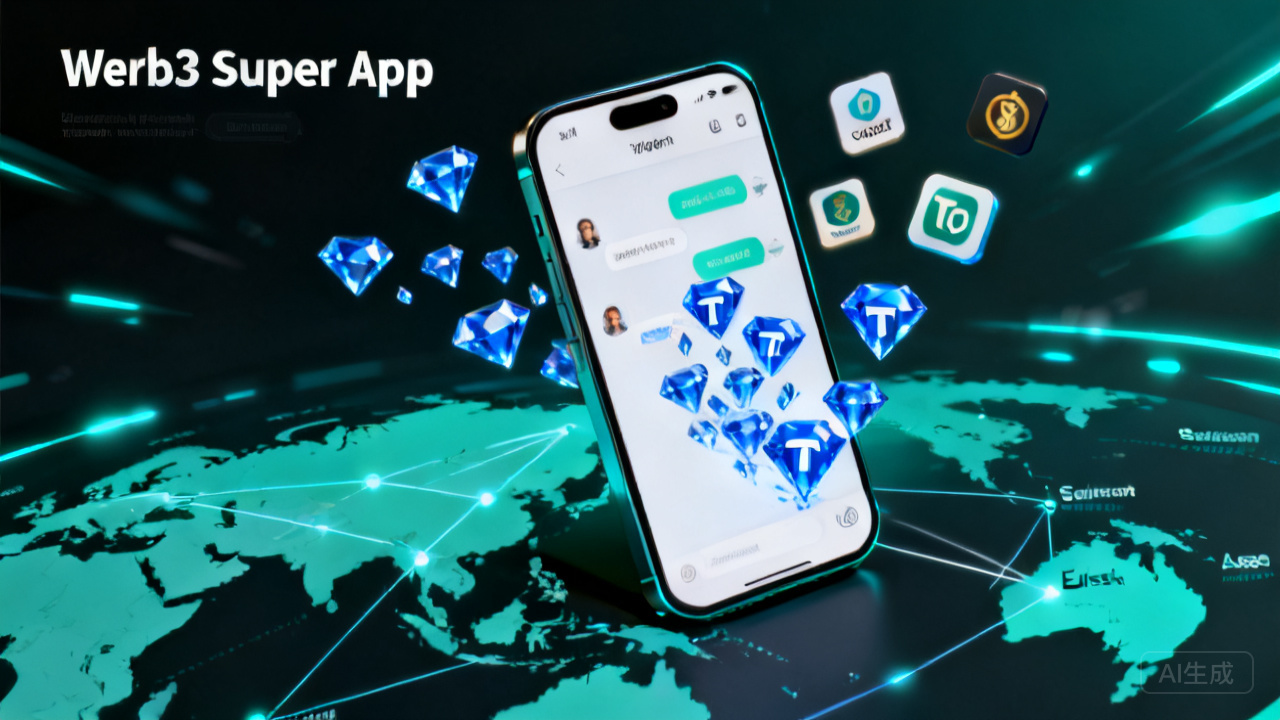 Telegram super-app and TON wallet ecosystem